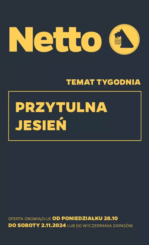 Netto - gazetka promocyjna Gazetka Non Food od poniedziałku 28.10 do soboty 02.11