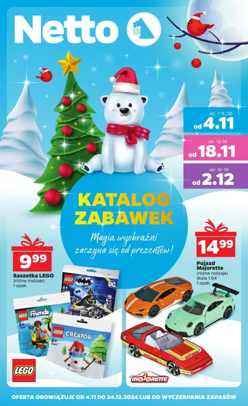 Netto - gazetka promocyjna Katalog non food od poniedziałku 04.11 do poniedziałku 23.12