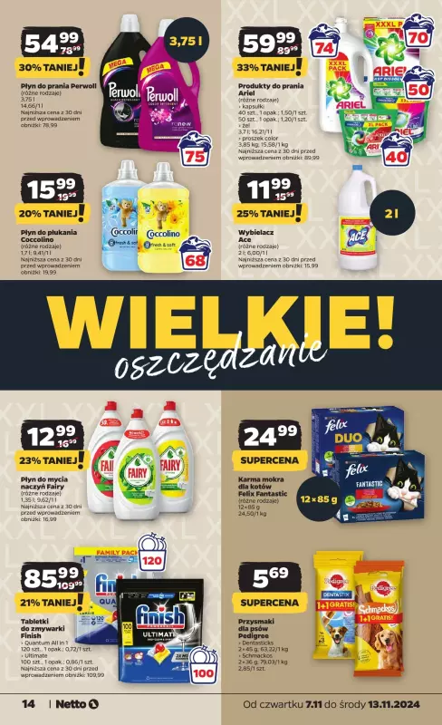 Netto - gazetka promocyjna Gazetka Spożywcza od czwartku od czwartku 07.11 do środy 13.11 - strona 14