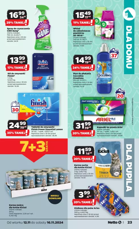 Netto - gazetka promocyjna Gazetka Spożywcza od wtorku 12.11 do soboty 16.11 - strona 23