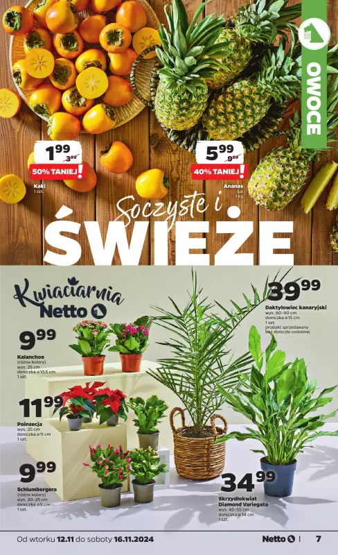 Netto - gazetka promocyjna Gazetka Spożywcza od wtorku 12.11 do soboty 16.11 - strona 7