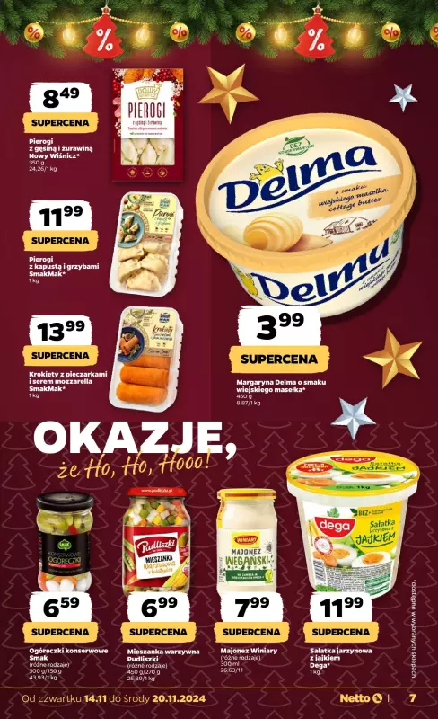 Netto - gazetka promocyjna Gazetka Spożywcza od czwartku od czwartku 14.11 do środy 20.11 - strona 7