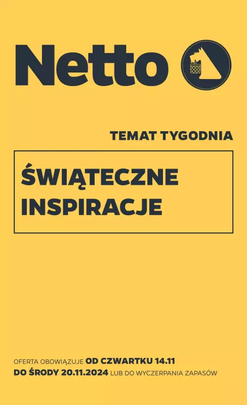 Netto - gazetka promocyjna Gazetka Non Food od czwartku 14.11 do środy 20.11