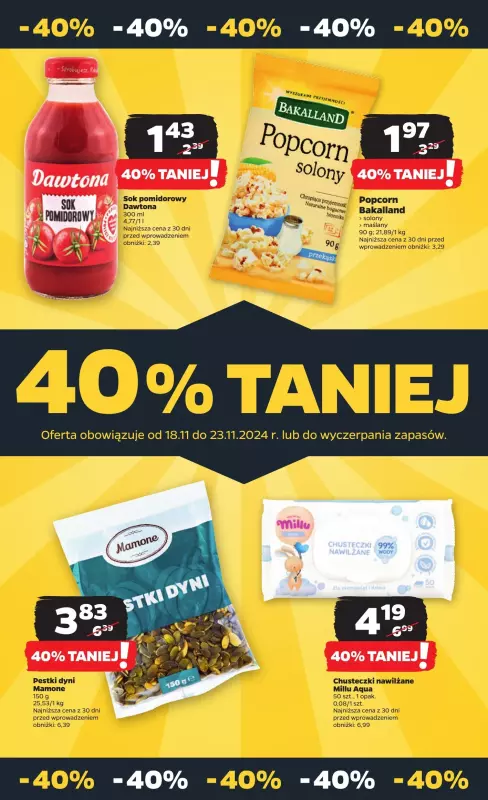 Netto - gazetka promocyjna Gazetka Spożywcza od poniedziałku 18.11 do soboty 23.11 - strona 25