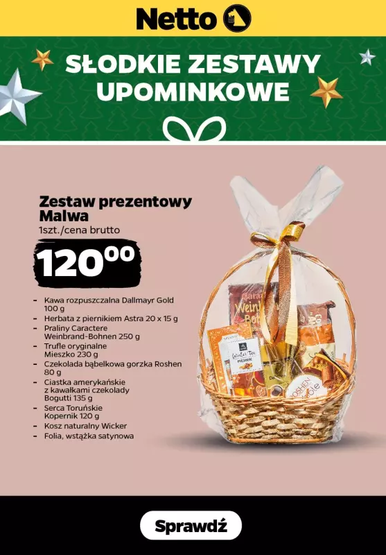 Netto - gazetka promocyjna Słodkie zestawy upominkowe od Netto od poniedziałku 18.11 do soboty 14.12 - strona 3