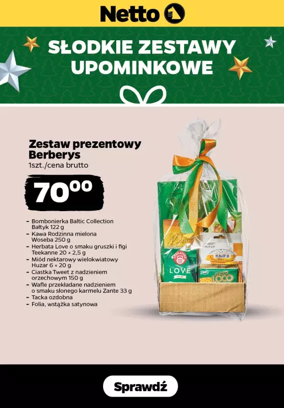 Netto - gazetka promocyjna Słodkie zestawy upominkowe od Netto od poniedziałku 18.11 do soboty 14.12 - strona 2