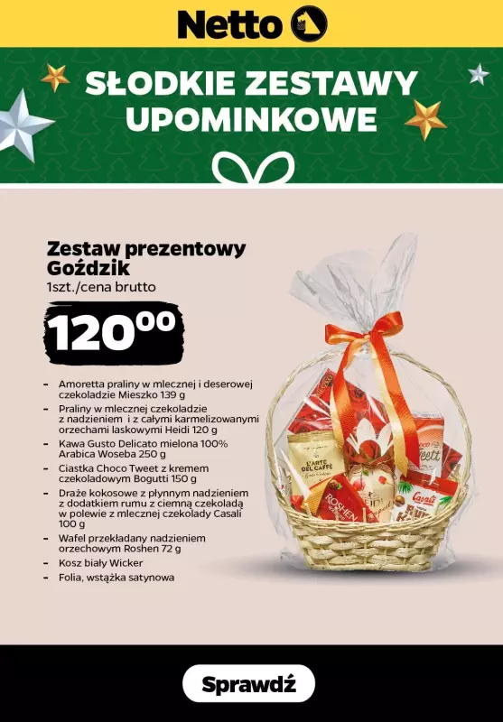 Netto - gazetka promocyjna Słodkie zestawy upominkowe od Netto od poniedziałku 18.11 do soboty 14.12 - strona 4