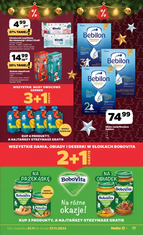 Netto - gazetka promocyjna Gazetka Spożywcza od czwartku od czwartku 21.11 do środy 27.11 - strona 17