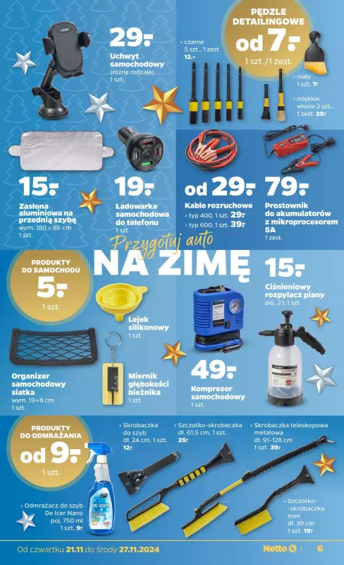 Netto - gazetka promocyjna Gazetka Non Food od czwartku 21.11 do środy 27.11 - strona 7