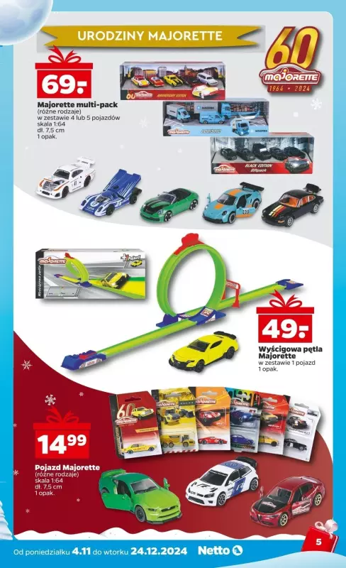 Netto - gazetka promocyjna Katalog Zabawki od poniedziałku 04.11 do poniedziałku 23.12 - strona 5