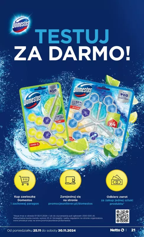 Netto - gazetka promocyjna Gazetka Spożywcza od poniedziałku 25.11 do soboty 30.11 - strona 21