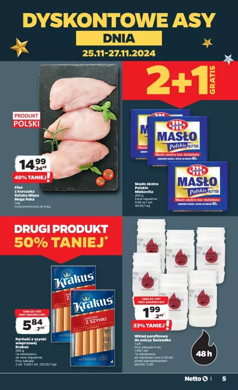 Netto - gazetka promocyjna Gazetka Spożywcza od poniedziałku 25.11 do soboty 30.11 - strona 5