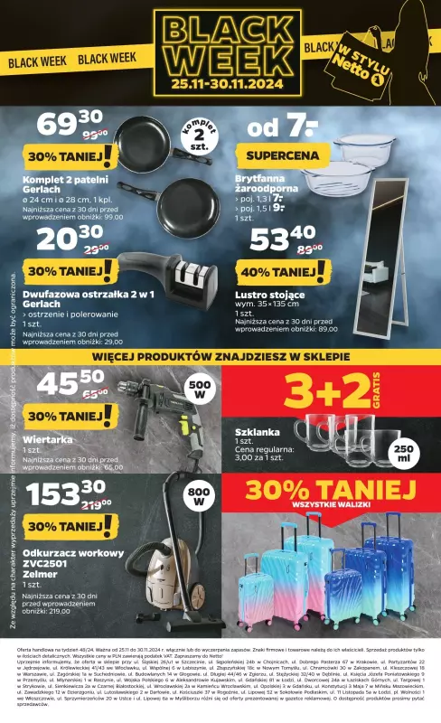 Netto - gazetka promocyjna Gazetka Non Food od poniedziałku 25.11 do soboty 30.11 - strona 3