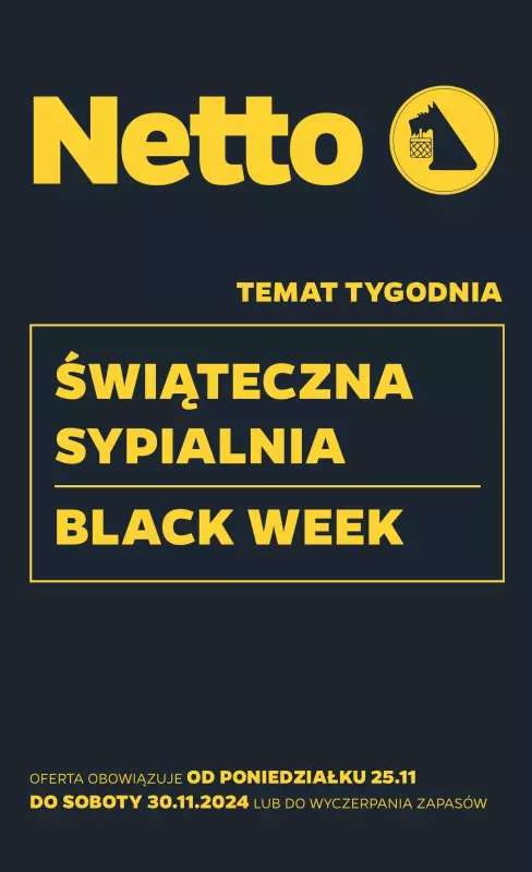 Netto - gazetka promocyjna Gazetka Non Food od poniedziałku 25.11 do soboty 30.11