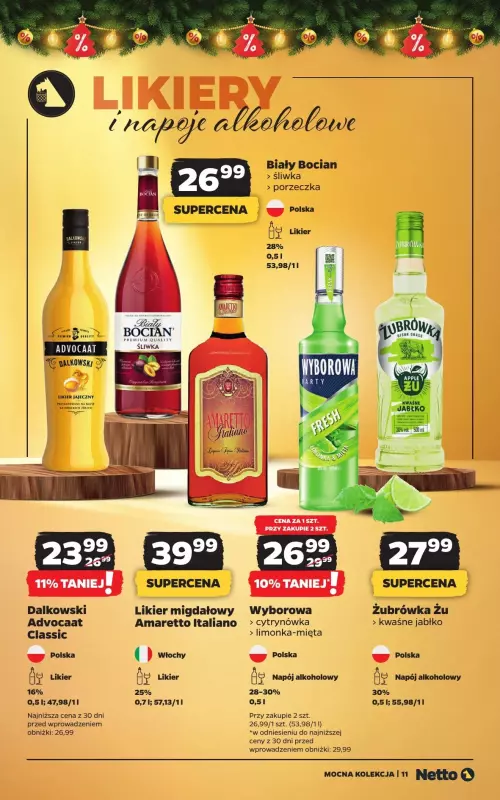 Netto - gazetka promocyjna Mocna kolekcja w Netto! od poniedziałku 25.11 do niedzieli 15.12 - strona 11