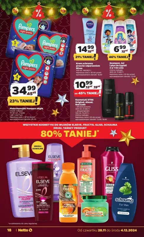 Netto - gazetka promocyjna Gazetka Spożywcza od czwartku od czwartku 28.11 do środy 04.12 - strona 18