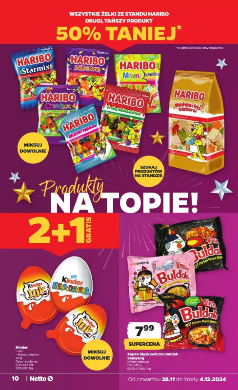 Netto - gazetka promocyjna Gazetka Spożywcza od czwartku od czwartku 28.11 do środy 04.12 - strona 10