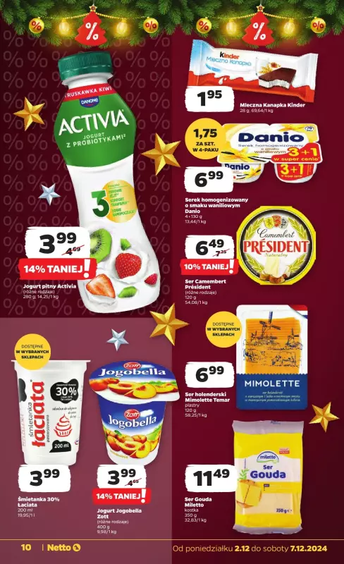 Netto - gazetka promocyjna Gazetka Spożywcza od poniedziałku 02.12 do soboty 07.12 - strona 11