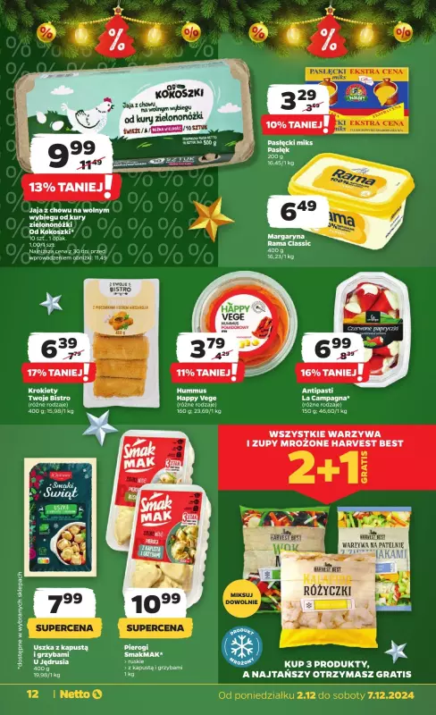 Netto - gazetka promocyjna Gazetka Spożywcza od poniedziałku 02.12 do soboty 07.12 - strona 13