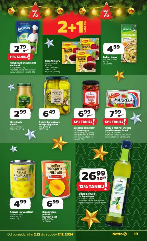 Netto - gazetka promocyjna Gazetka Spożywcza od poniedziałku 02.12 do soboty 07.12 - strona 14