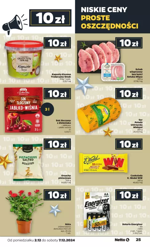 Netto - gazetka promocyjna Gazetka Spożywcza od poniedziałku 02.12 do soboty 07.12 - strona 26