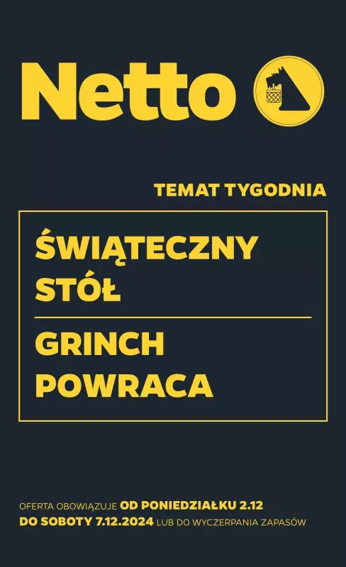 Netto - gazetka promocyjna Gazetka Non Food od poniedziałku 02.12 do soboty 07.12