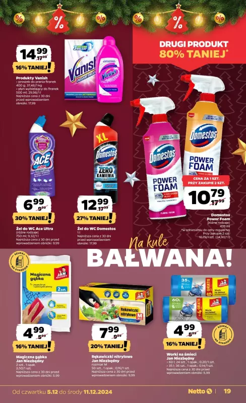 Netto - gazetka promocyjna Gazetka Spożywcza od czwartku od czwartku 05.12 do środy 11.12 - strona 19