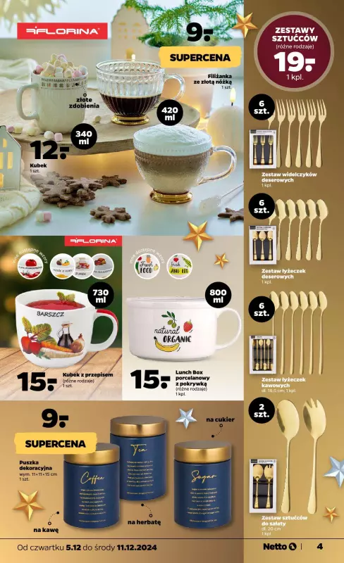 Netto - gazetka promocyjna Gazetka Non Food od czwartku 05.12 do środy 11.12 - strona 5