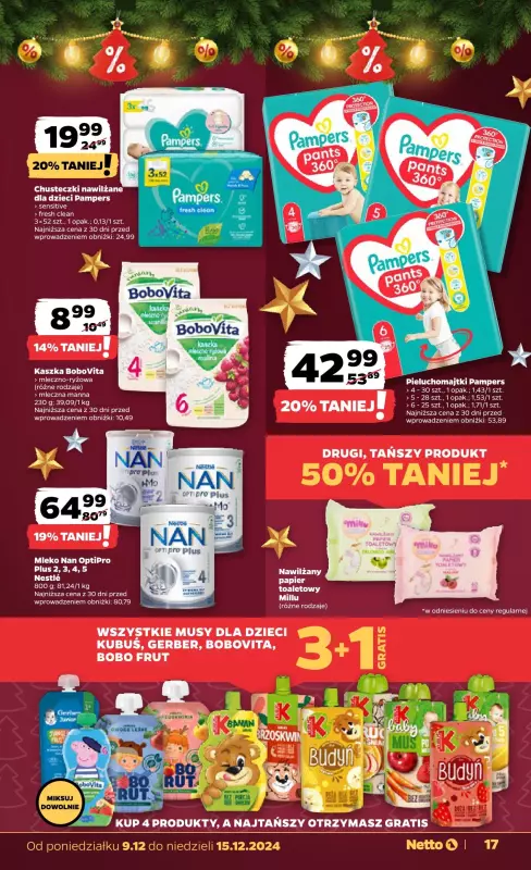 Netto - gazetka promocyjna Gazetka Spożywcza od poniedziałku 09.12 do niedzieli 15.12 - strona 17