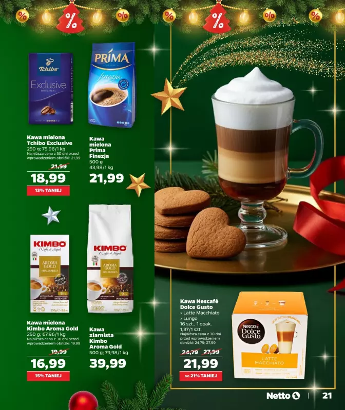 Netto - gazetka promocyjna Katalog Świąteczny od piątku 06.12 do wtorku 24.12 - strona 21