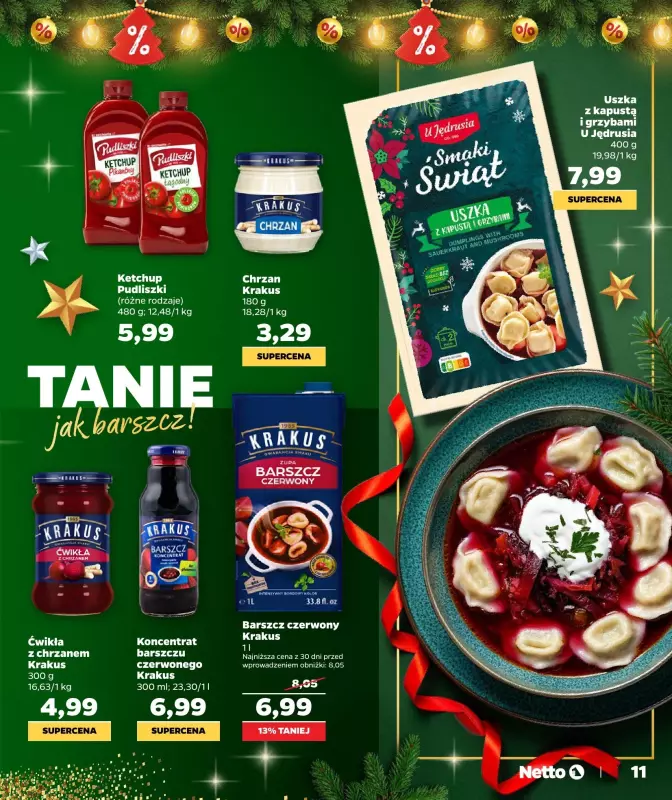 Netto - gazetka promocyjna Katalog Świąteczny od piątku 06.12 do wtorku 24.12 - strona 11