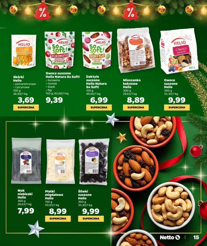 Netto - gazetka promocyjna Katalog Świąteczny od piątku 06.12 do wtorku 24.12 - strona 15