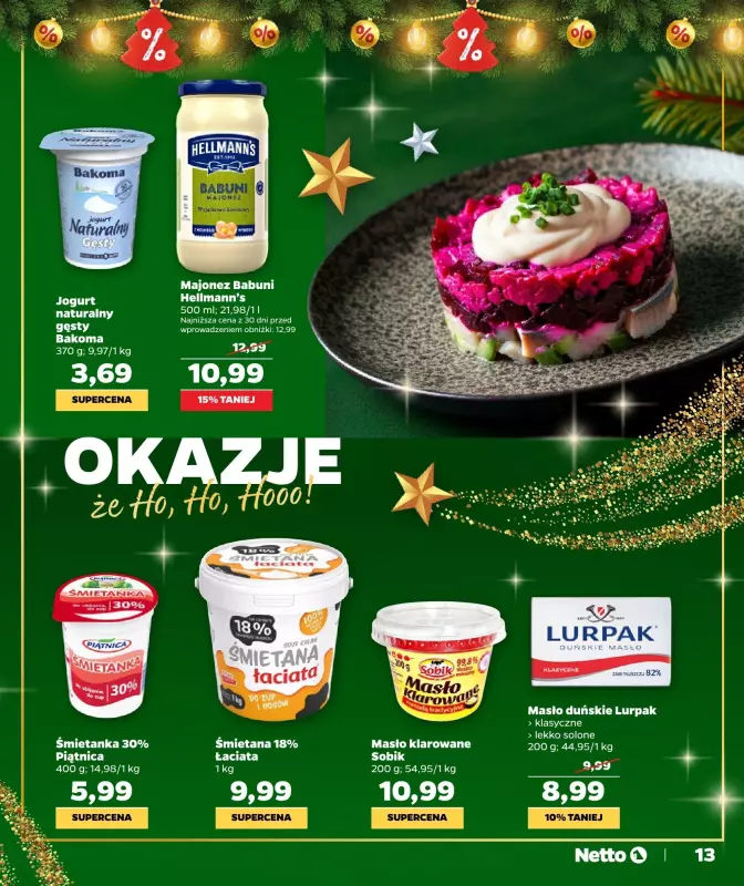 Netto - gazetka promocyjna Katalog Świąteczny od piątku 06.12 do wtorku 24.12 - strona 13