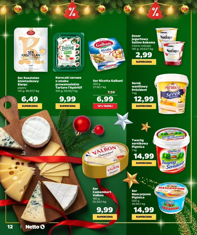 Netto - gazetka promocyjna Katalog Świąteczny od piątku 06.12 do wtorku 24.12 - strona 12