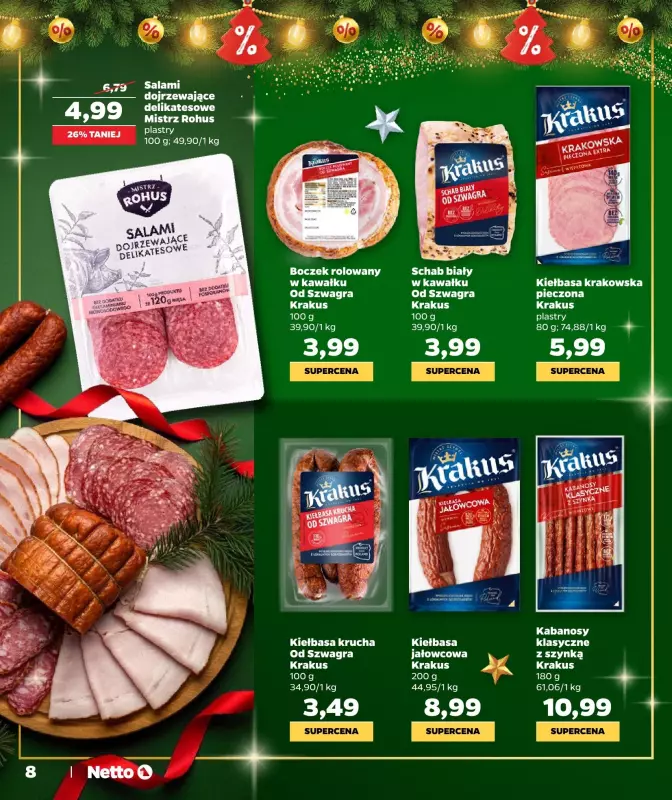 Netto - gazetka promocyjna Katalog Świąteczny od piątku 06.12 do wtorku 24.12 - strona 8