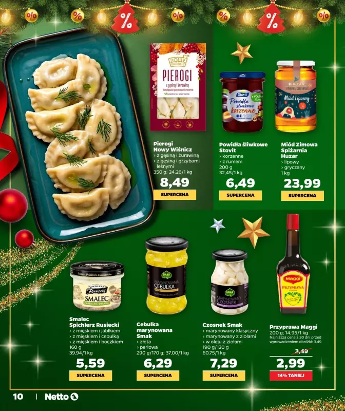 Netto - gazetka promocyjna Katalog Świąteczny od piątku 06.12 do wtorku 24.12 - strona 10