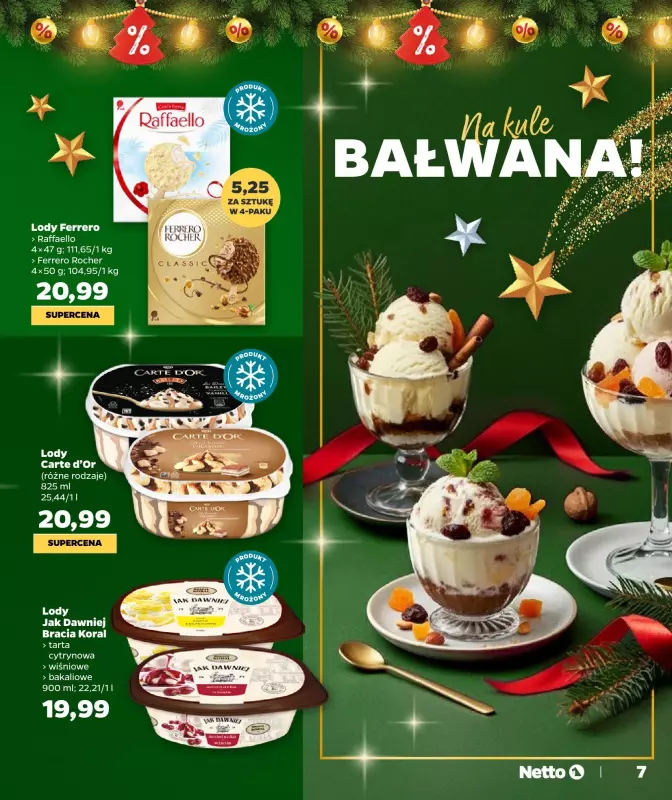 Netto - gazetka promocyjna Katalog Świąteczny od piątku 06.12 do wtorku 24.12 - strona 7