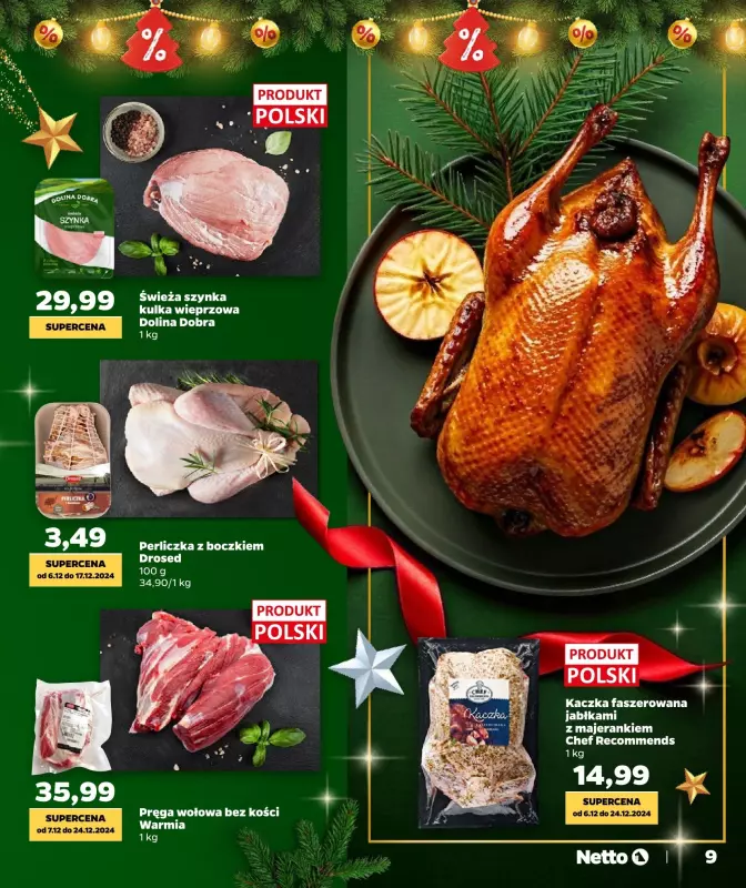 Netto - gazetka promocyjna Katalog Świąteczny od piątku 06.12 do wtorku 24.12 - strona 9