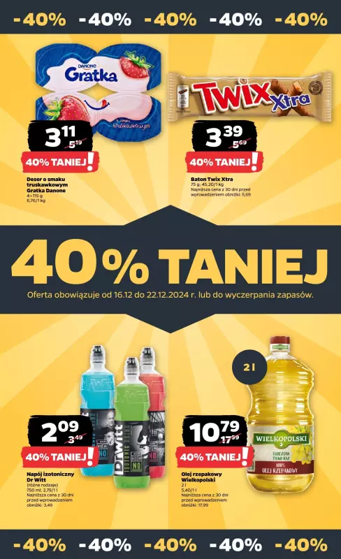 Netto - gazetka promocyjna Gazetka Spożywcza od poniedziałku 16.12 do niedzieli 22.12 - strona 28