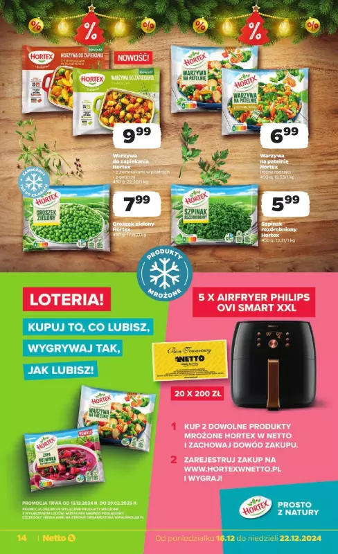 Netto - gazetka promocyjna Gazetka Spożywcza od poniedziałku 16.12 do niedzieli 22.12 - strona 14