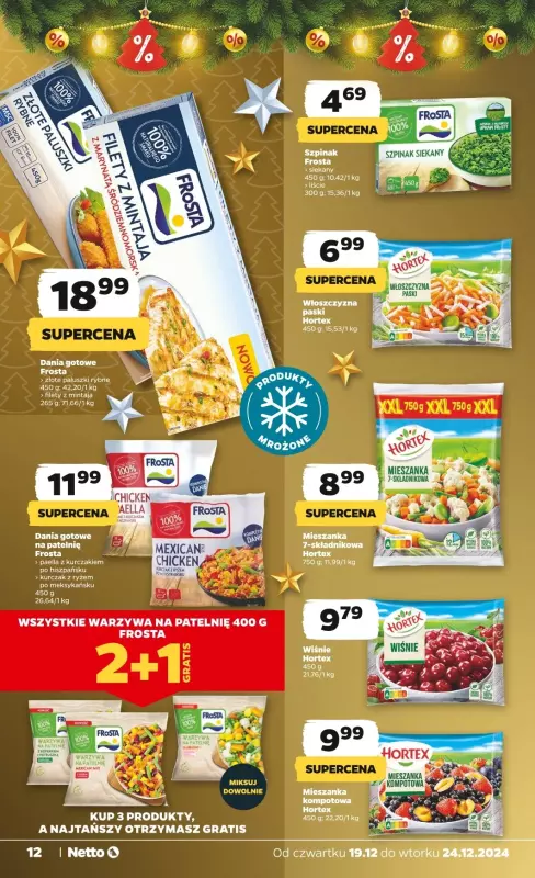 Netto - gazetka promocyjna Gazetka Spożywcza od czwartku 19.12 do wtorku 24.12 - strona 12