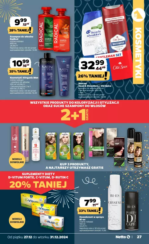 Netto - gazetka promocyjna Gazetka Spożywcza od piątku 27.12 do wtorku 31.12 - strona 27