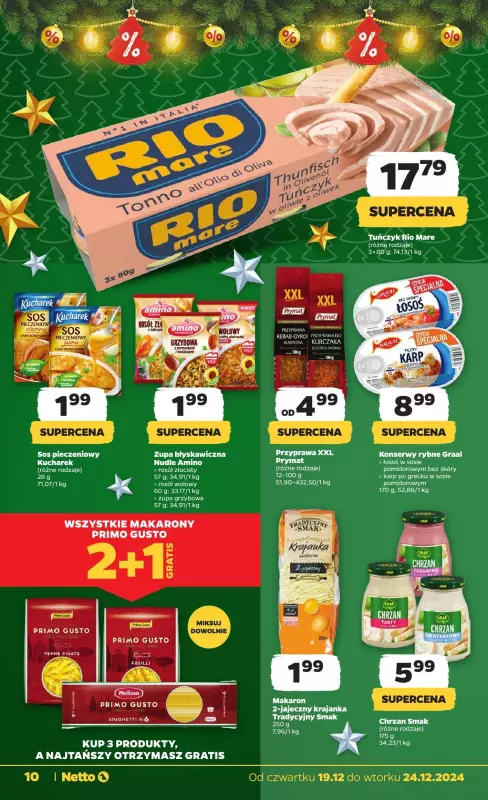 Netto - gazetka promocyjna Gazetka Spożywcza od czwartku 19.12 do wtorku 24.12 - strona 10