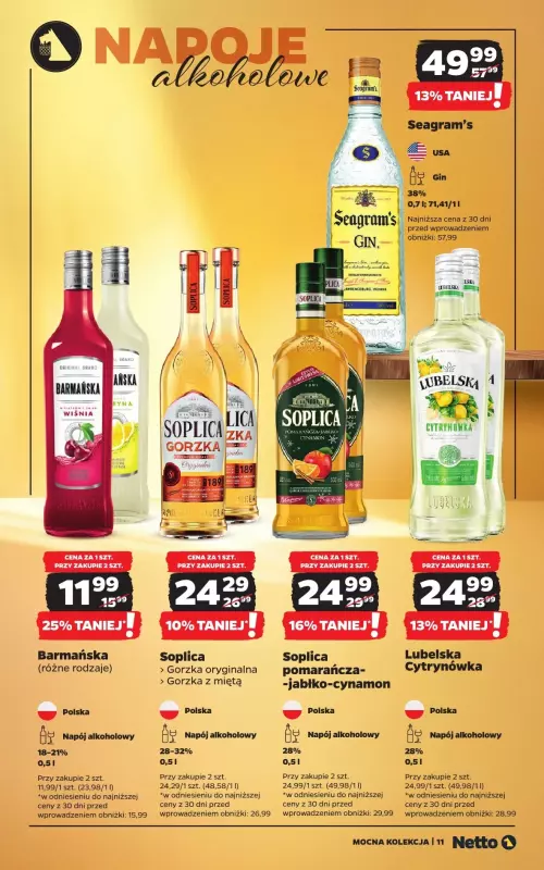 Netto - gazetka promocyjna Mocna Kolekcja od czwartku 02.01 do piątku 31.01 - strona 11