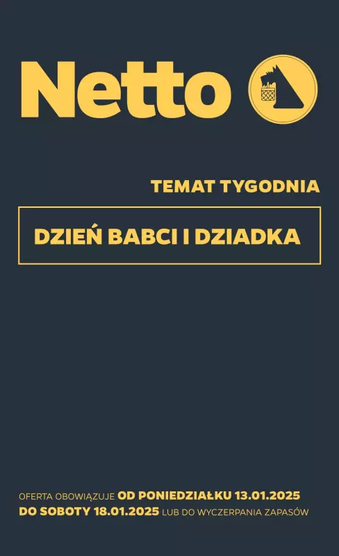 Netto - gazetka promocyjna Gazetka Non Food od poniedziałku 13.01 do soboty 18.01