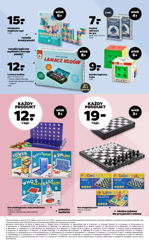 Netto - gazetka promocyjna Gazetka Non Food od czwartku 16.01 do środy 22.01 - strona 9