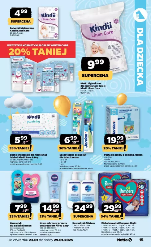 Netto - gazetka promocyjna Gazetka Spożywcza od czwartku 23.01 do środy 29.01 - strona 15