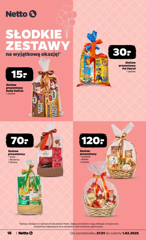 Netto - gazetka promocyjna Gazetka Spożywcza od poniedziałku 27.01 do soboty 01.02 - strona 18