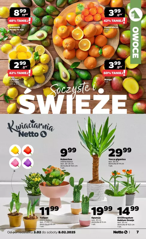 Netto - gazetka promocyjna Gazetka Spożywcza od poniedziałku 03.02 do soboty 08.02 - strona 7