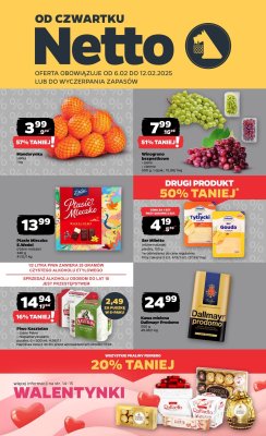 Netto - gazetka promocyjna Gazetka Spożywcza od czwartku 06.02 do środy 12.02